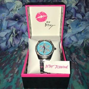 Betsey Johnson Snowflake Watch